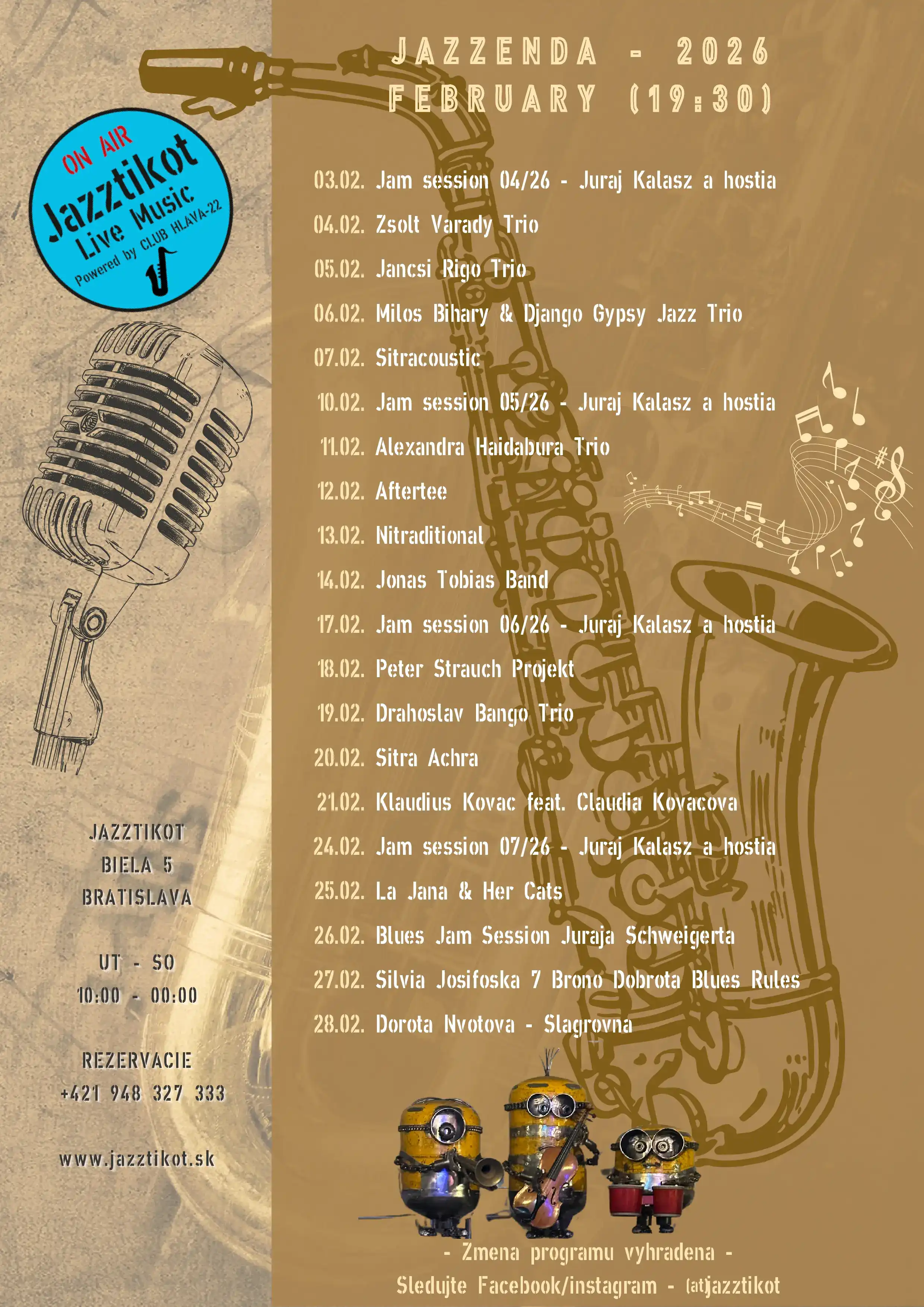 program Februar 2026