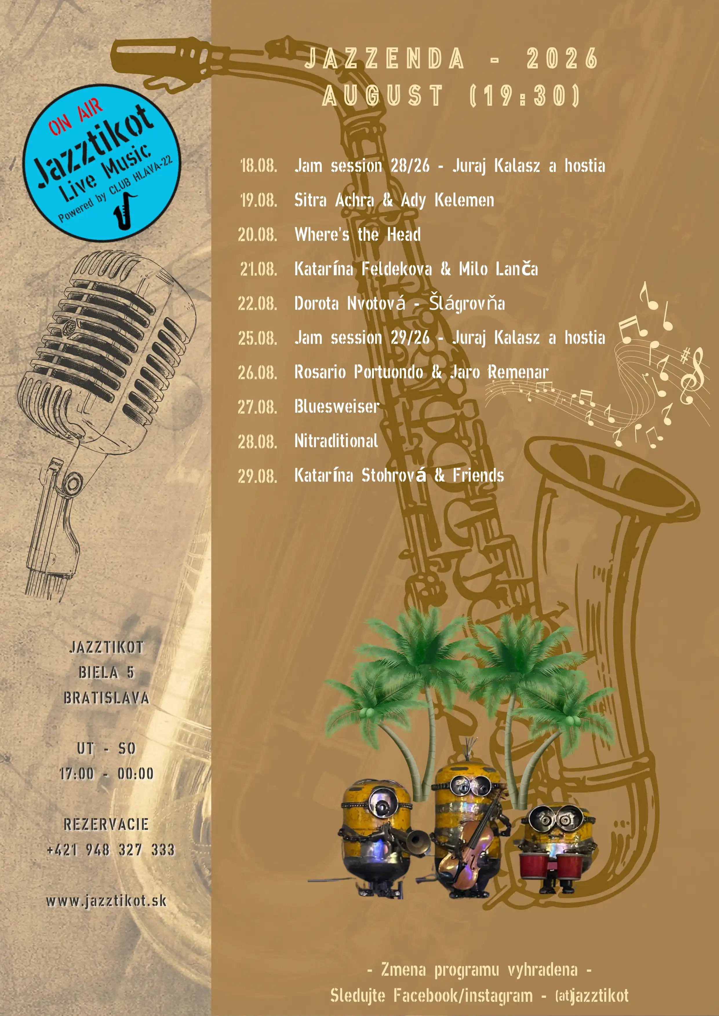 program August 2026